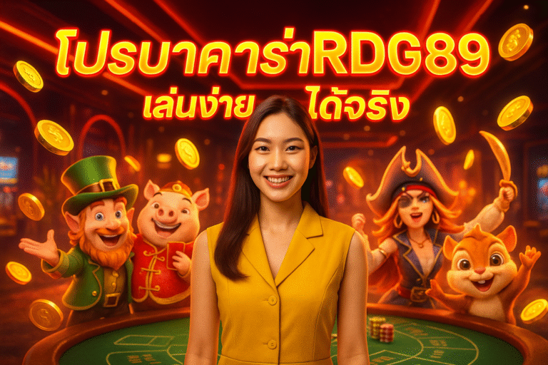 โปรบาคาร่า RDG89 เล่นง่าย ได้จริง