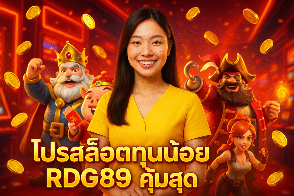 โปรสล็อตทุนน้อย RDG89 คุ้มสุด