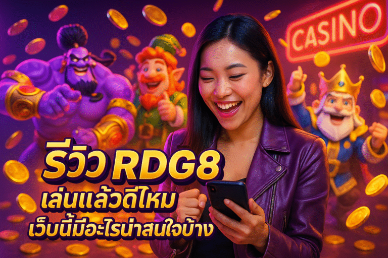 RDG89 เล่นแล้วดีไหม เว็บนี้มีอะไรน่าสนใจบ้าง