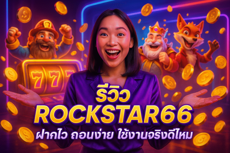 ROCKSTAR66 ฝากไว ถอนง่าย ใช้งานลื่น