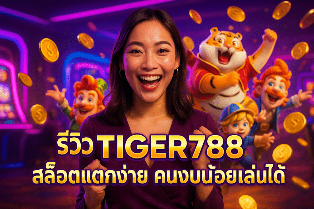 TIGER788 สล็อตแตกง่าย คนงบน้อยเล่นได้