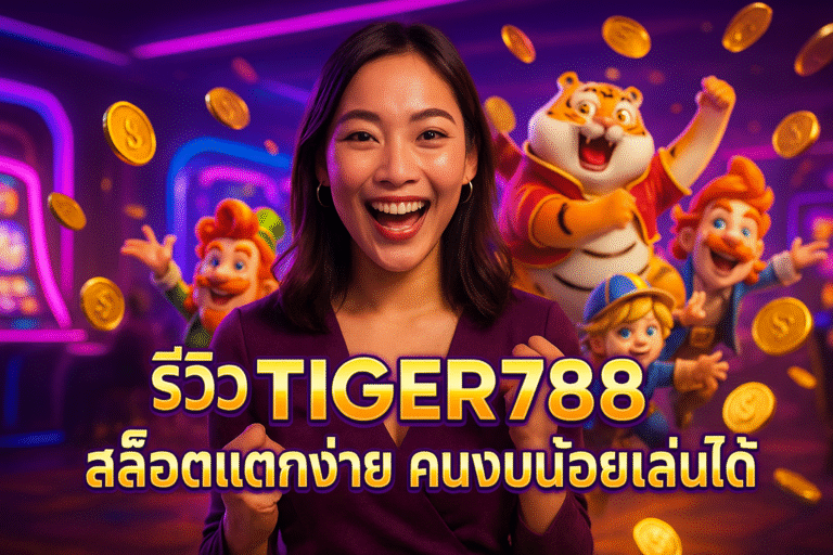 TIGER788 สล็อตแตกง่าย คนงบน้อยเล่นได้
